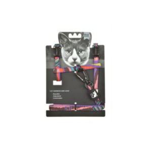 Set de arnes + correa para gato