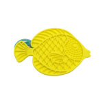 Mat para lamer pescadito con ventosas multi textura