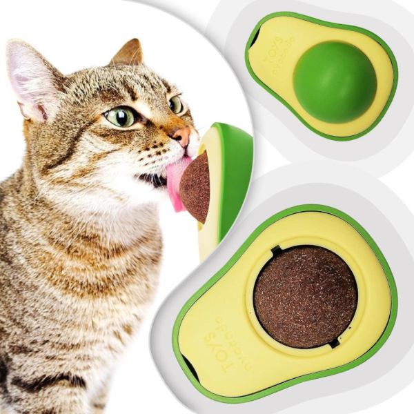 Bola de catnip giratoria palta - Imagen 2