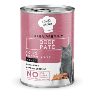 Chef´s choice gatos - Alimento húmedo de carne