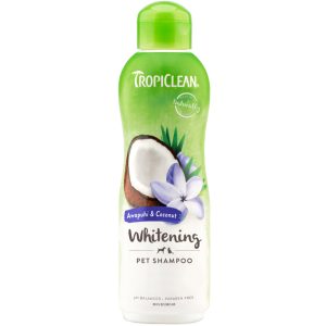 Tropiclean - Shampoo Blanqueador de Awapuhi y Coco para Mascotas