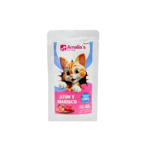 Amalia's Nutra gatos - Pouch sabor atun y marisco