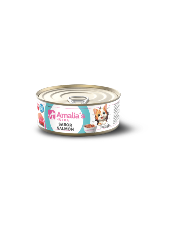 Amalia's Nutra gatos - pate sabor salmon