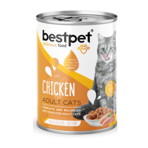 Bestpet Gato - Lata trozos de pollo en salsa