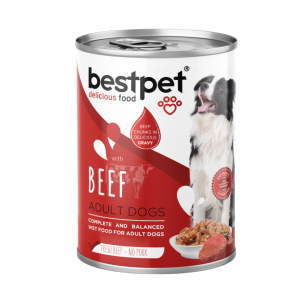 Bestpet Perro - Lata trozos de carne en salsa