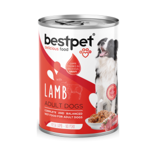 Bestpet Perro - Lata trozos de cordero en salsa