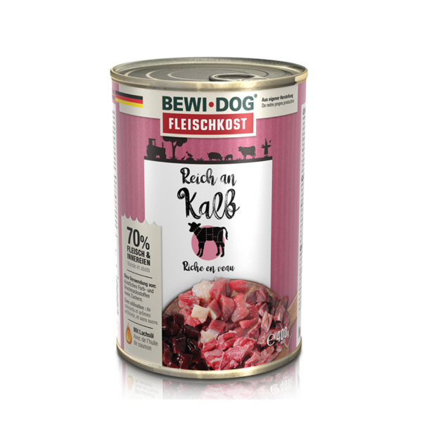 Bewidog - Alimento húmedo rico en ternera
