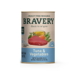 Bravery - Alimento húmedo para perros - atún y vegetales