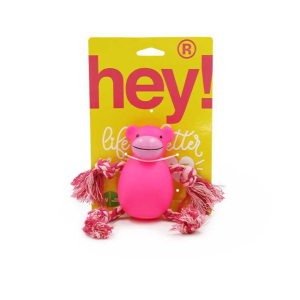 Hey! - Juguete con sonido mono con cuerda