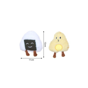 Peluche para gatos - onigiri
