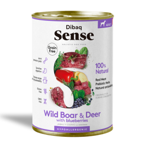 Sense - Alimento húmedo perros - ciervo y jabalí 380gr