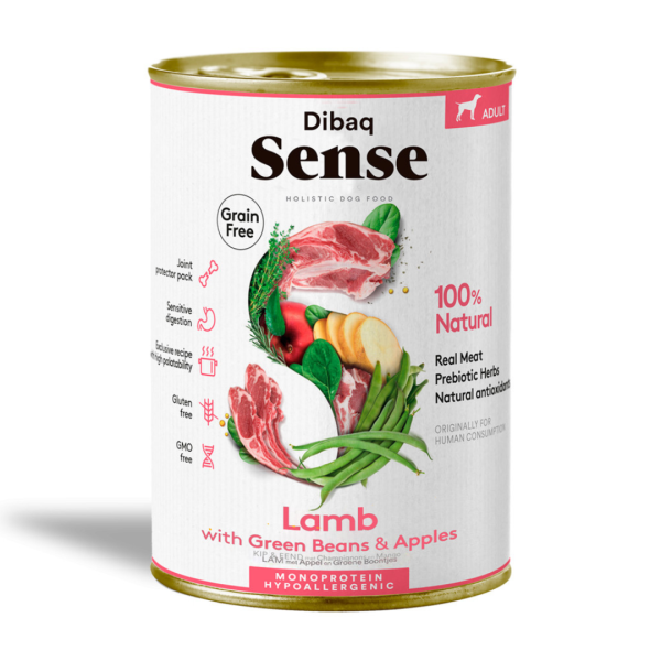 Sense - Alimento húmedo perros - cordero 380gr