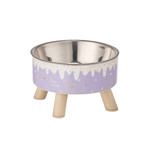 Plato elevado morado