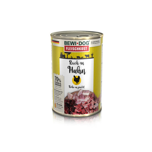 Bewidog - Alimento húmedo rico en pollo