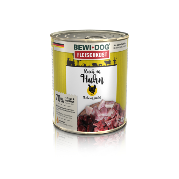 Bewidog - Alimento húmedo rico en pollo - Imagen 2