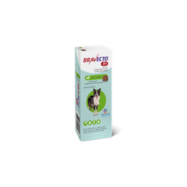 Bravecto perro 1 mes 10 – 20 kg
