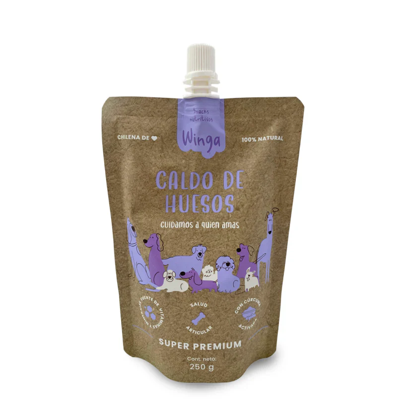 Winga - Caldo de huesos para perros