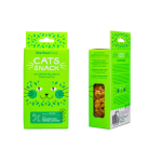 Cat snack - Galletas rellenas sabor salmon con hierba gatera