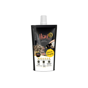 Ikai - Mousse de salmón cangrejo para gatos