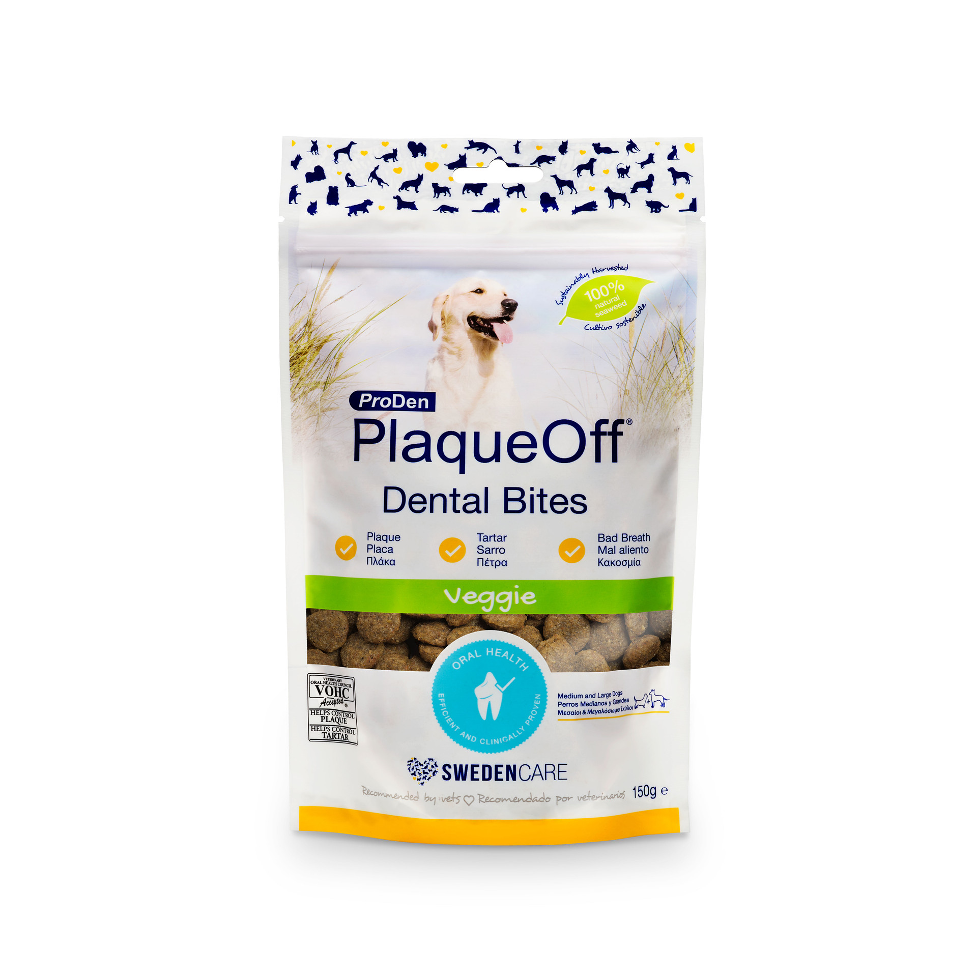 PlaqueOFF dental bites perros medianos y grandes