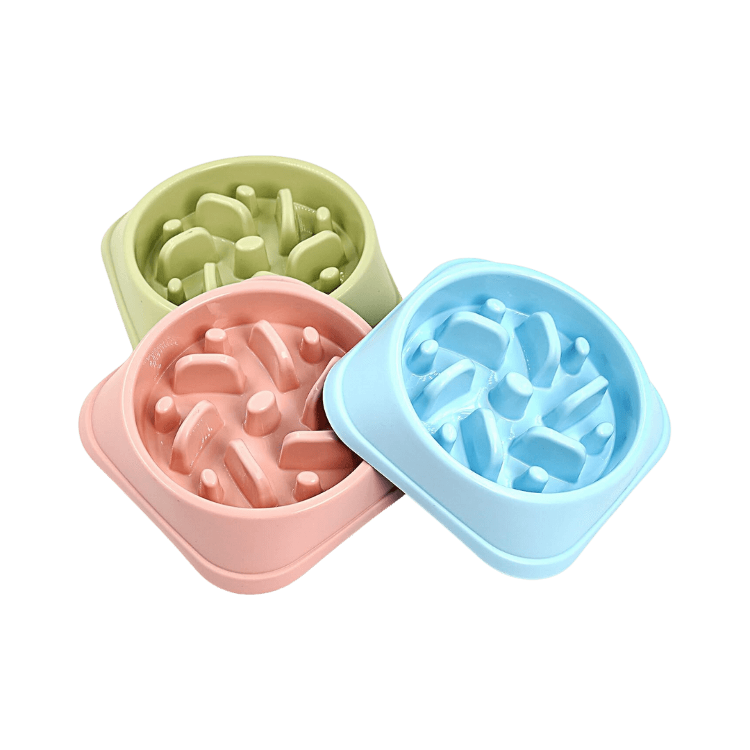 Plato de alimentacion lenta happy hunting bowl