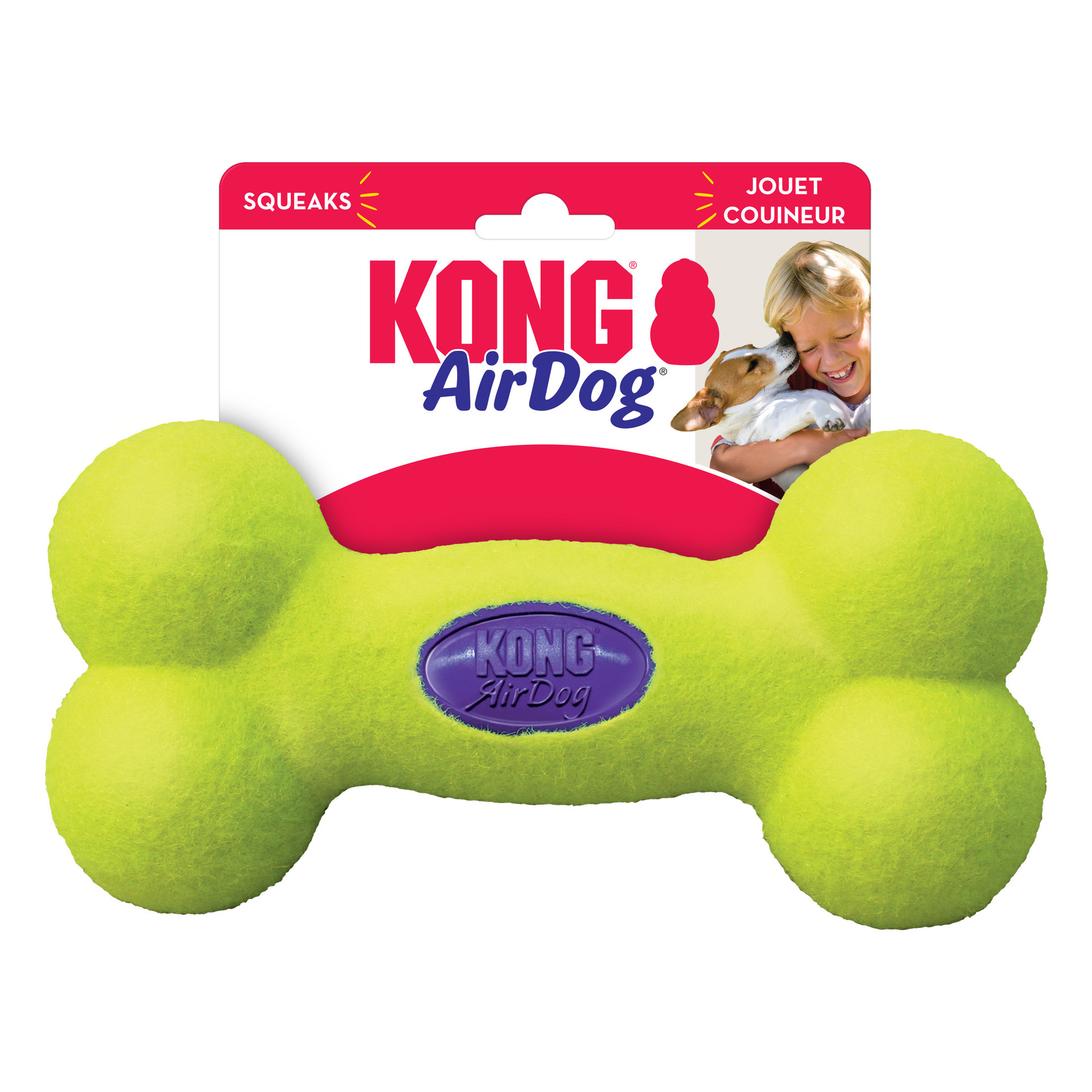 KONG - Airdog squeaker bone L
