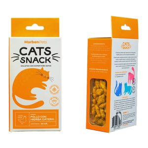 Cat snack - Galletas con catnip pollo con hierba gatera