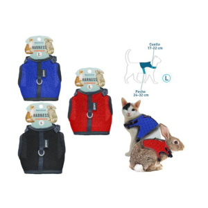Arnes para gato de malla