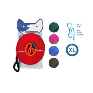 Correa de 6 metros con mosquetón de seguridad