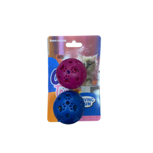 Set 2 pelotas para gatos