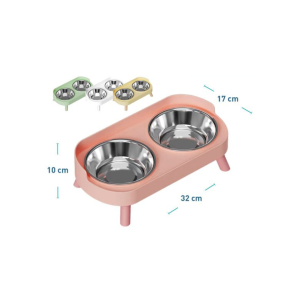 Plato doble con patitas