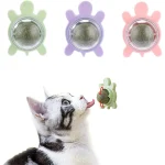 Bola de catnip giratoria con forma de tortuga - Imagen 2