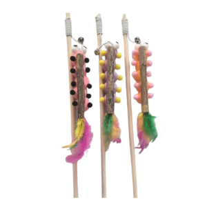 Varilla para gatos - Tronquito + oruga