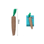 zanahoria de yute para morder