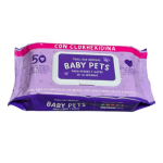 Toallitas humedas Baby pets con clorhexidina