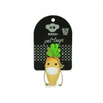 Zanahoria de peluche para gatos