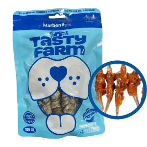 Tasty farm - Snacks pescado envuelto en pollo
