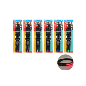 Collar con luz led talla M 37-44cm