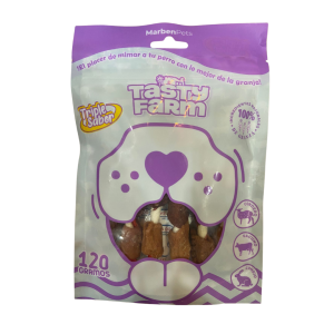 Tasty farm - Snacks triple sabor cordero, vacuno y conejo