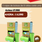 Pack 2 cajas de bolsas para popo
