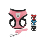 Arnes para gato de malla + correa