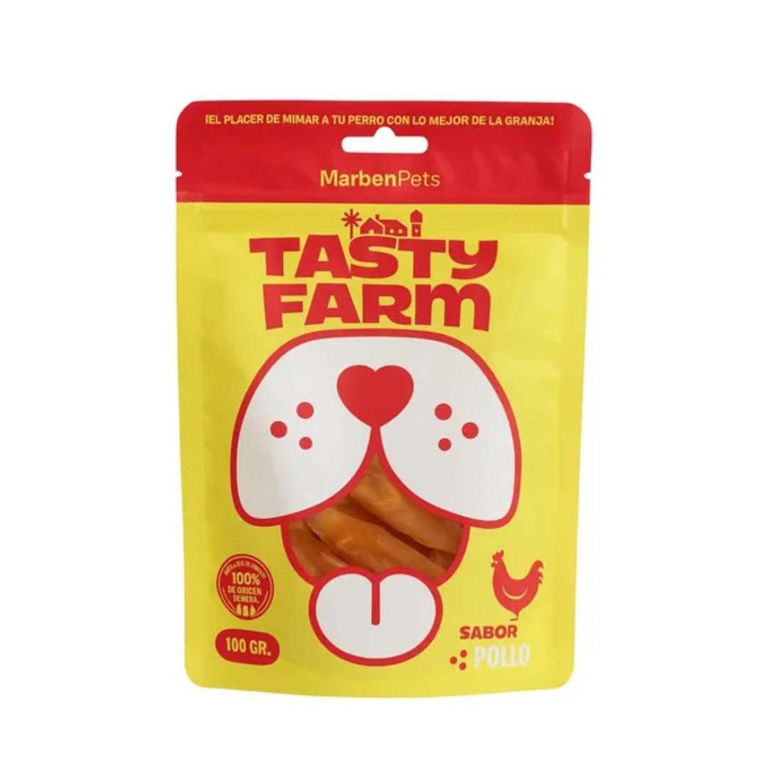 tf Tasty farm - Snacks Trutros de pollo con huesito de calcio - Imagen 1