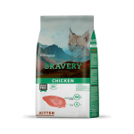 Bravery gato kitten pollo 2kg