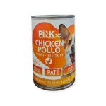 Pink - Lata alimento humedo receta de pollo grain free 400 gr