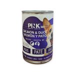 Pink - Lata alimento humedo receta de salmon y pato grain free 400 gr