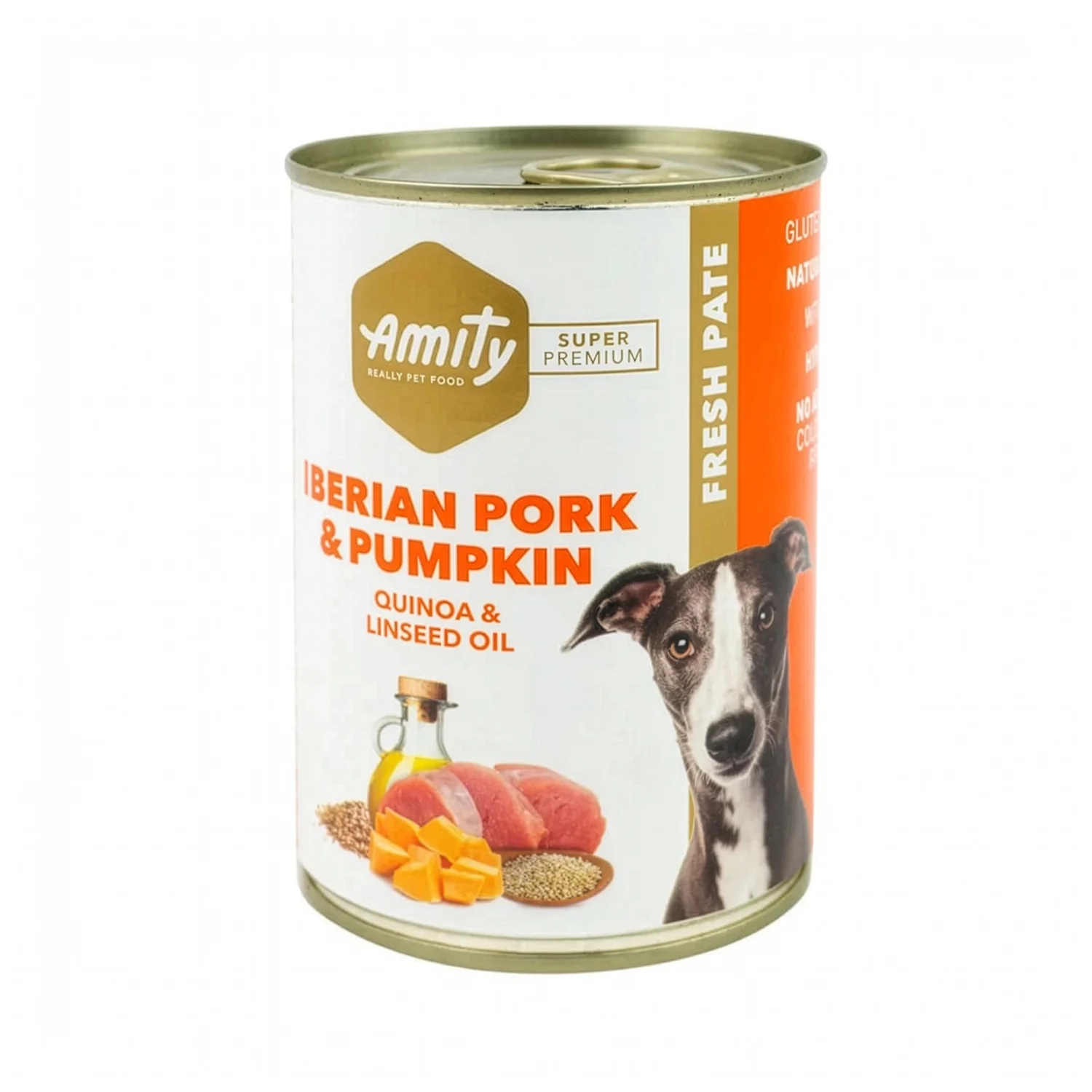 amity_iberian_pork_pumpkin_1 Amity perros - Comida húmeda cerdo ibérico y zapallo - Imagen 1