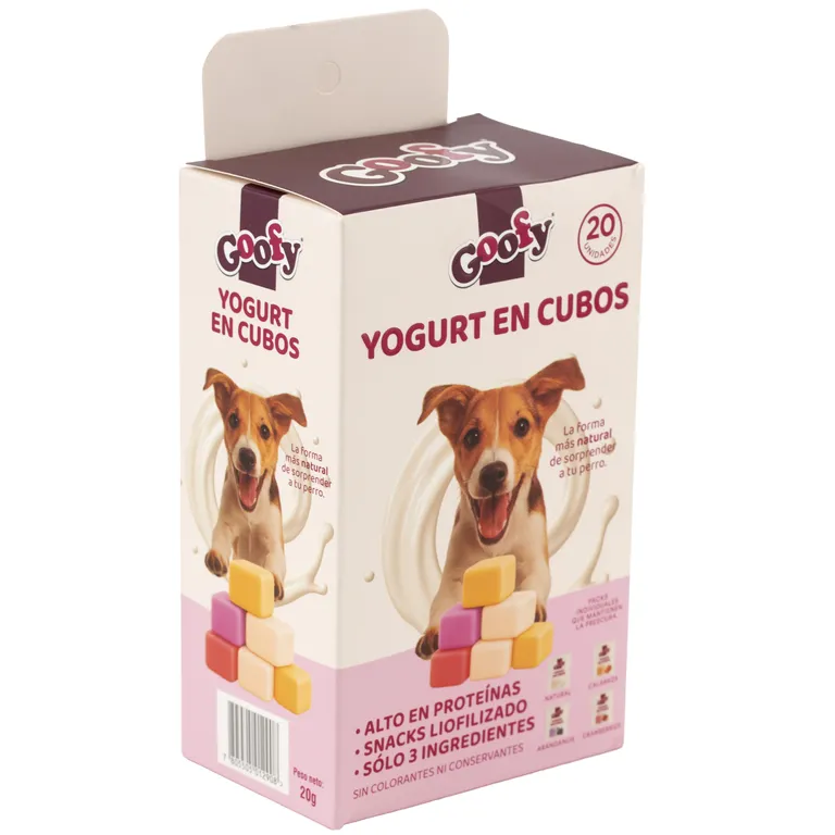 public Goofy - Cubos de yogurt liofilizados - Imagen 1